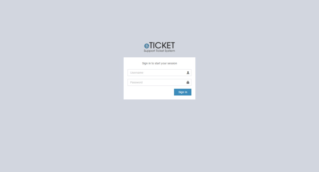 Support Ticket System