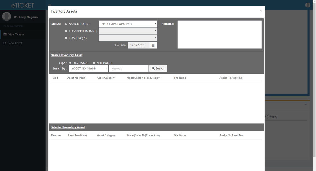 Support Ticket System