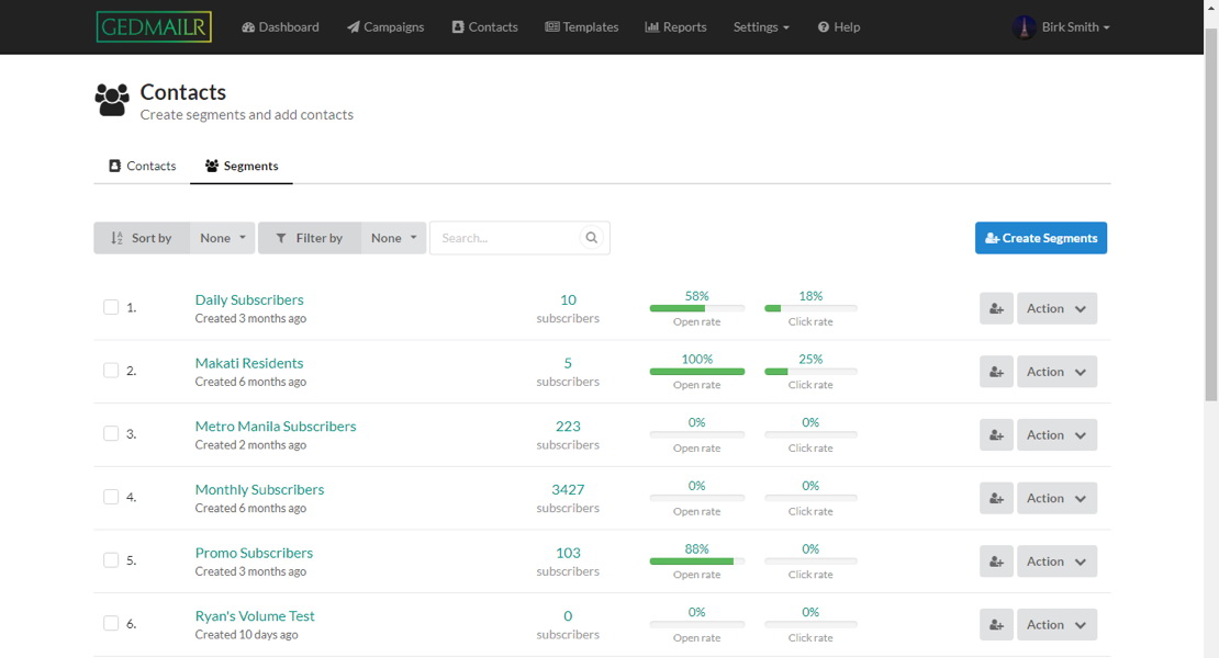 Gascloud Electronic Direct Mailer