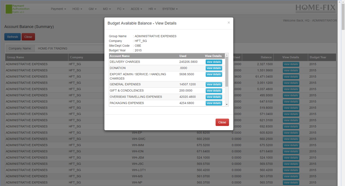 Payment Authorization System