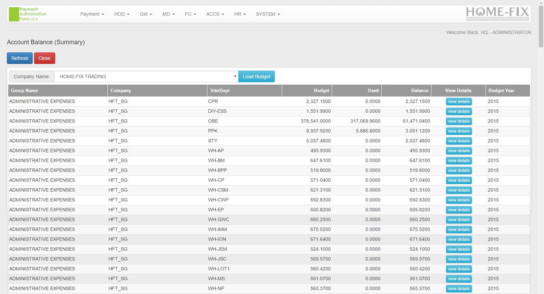 Payment Authorization System